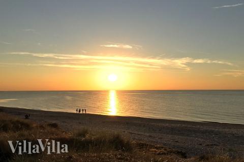 Stranden nær luksushus nr. 361.