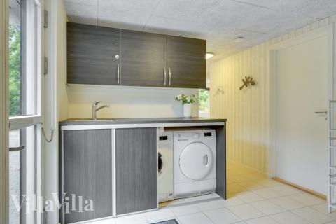 Den rummelige entre i luksushus nr. 365 i Nordsjælland