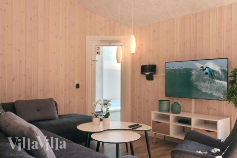 Luksushus nr. 369 har et dejligt opholdsrum.