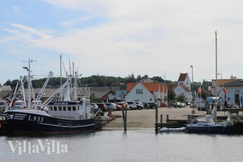 Området omkring Limfjorden hvor luksushus nr. 373 ligger.