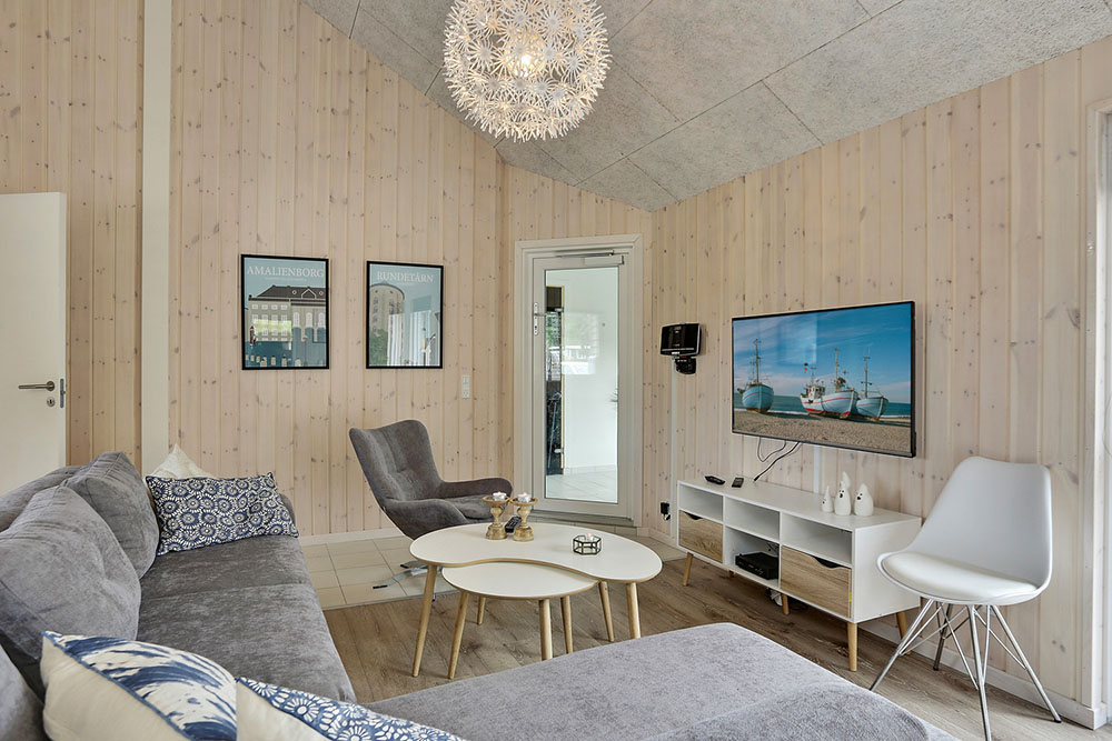Luksushus nr. 375 har et dejligt opholdsrum.