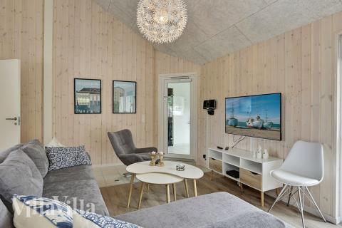 Luksushus nr. 375 har et dejligt opholdsrum.