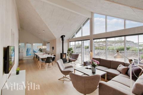 Luksushus nr. 383 har et dejligt opholdsrum.