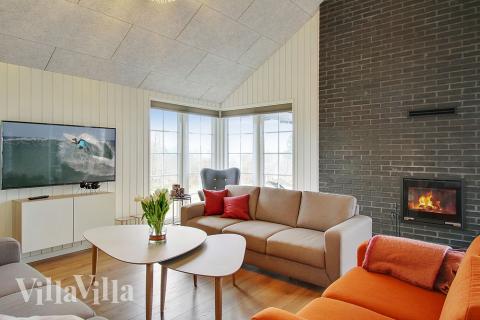 Luksushus nr. 386 har et dejligt opholdsrum.