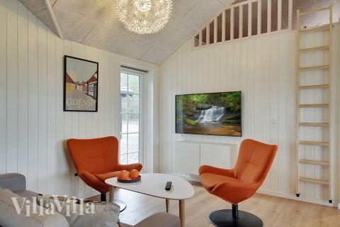 Aktivitetsrum i luksushus nr. 386 med 7 soveværelser og plads til 18 personer.