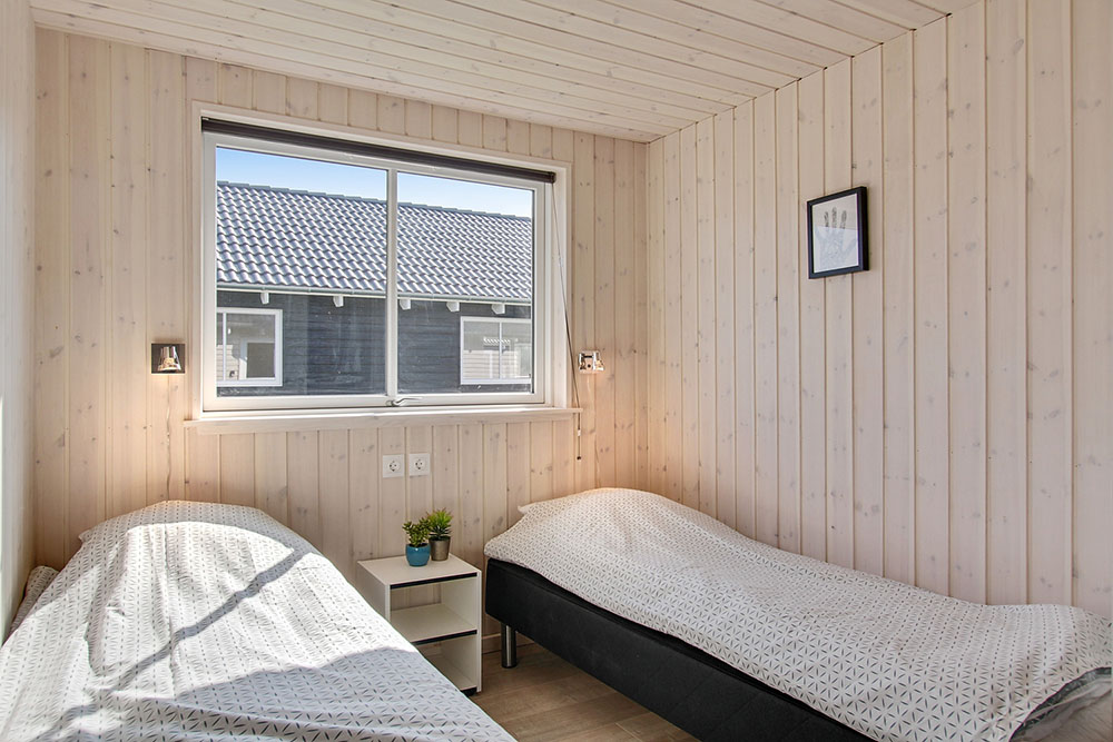 Et af de 8 soveværelser i luksushus nr. 705