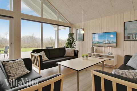 Luksushus nr. 709 har et dejligt opholdsrum.