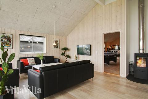 Luksushus nr. 710 har et dejligt opholdsrum.