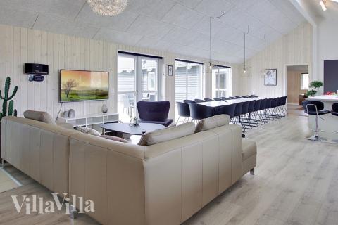 Luksushus nr. 706 har et dejligt opholdsrum.