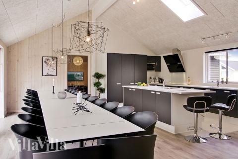 Luksushus nr. 714 har et dejligt opholdsrum.