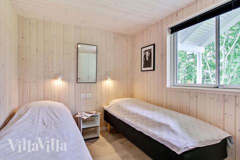 Et af de 8 soveværelser i luksushus nr. 715