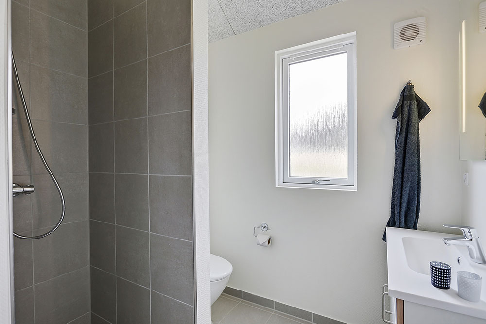 Ét af badeværelserne i luksushus nr. 398
