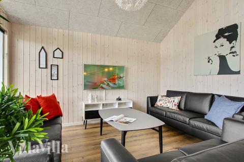 Luksushus nr. 390 har et dejligt opholdsrum.