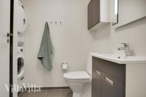 Ét af badeværelserne i luksushus nr. 406