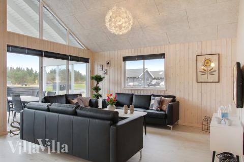 Luksushus nr. 407 har et dejligt opholdsrum.