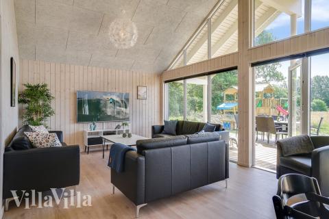 Luksushus nr. 416 har et dejligt opholdsrum.