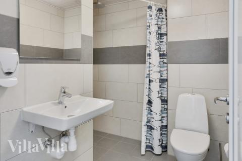 Ét af badeværelserne i luksushus nr. 413