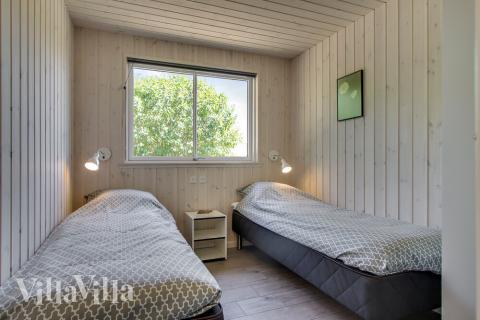 Et af de 6 soveværelser i luksushus nr. 421