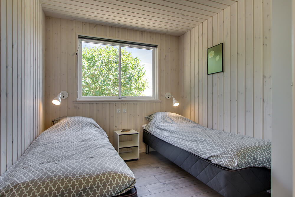 Et af de 6 soveværelser i luksushus nr. 421