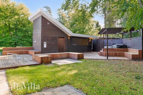 Nyd en grillaften på terrassen i luksushus nr. 414 i Nordsjælland