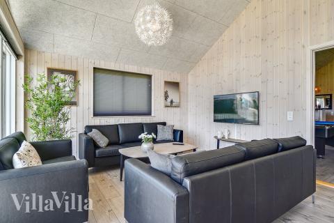 Luksushus nr. 716 har et dejligt opholdsrum.