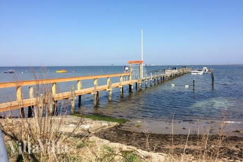 Stranden nær luksushus nr. 716 i Tyskland indbyder til en gåtur.