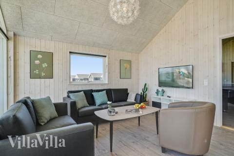 Luksushus nr. 722 har et dejligt opholdsrum.