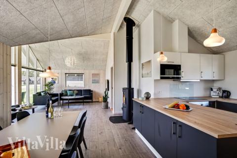 Luksushus nr. 718 har et dejligt opholdsrum.