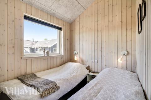 Et af de 4 soveværelser i luksushus nr. 718