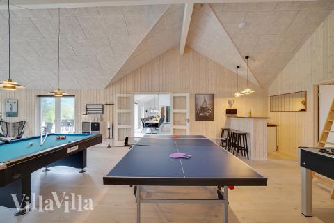 Ud over de mange timer, man kan bruge i husets pool-afdeling, så byder luksushus 429 også på billard/bordtennis og dart