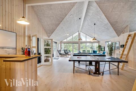 Ud over de mange timer, man kan bruge i husets pool-afdeling, så byder luksushus 431 også på billard/bordtennis og dart