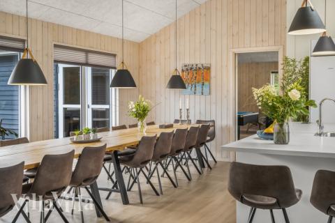 Opholdsrum med plads til 24 i luksushus nr. 440.