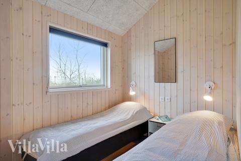 Et af de 4 soveværelser i luksushus nr. 724