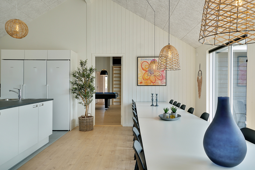 Velindrettet køkken i luksushus nr. 448 i Østjylland.