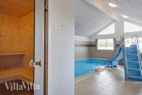 Tag en dukkert i poolen i luksushus nr. 441 i Østjylland.