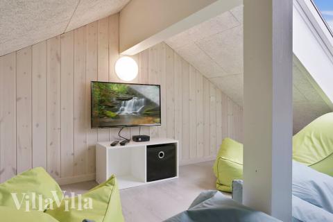 Nogle af de 20 sovepladser findes på hemsen i luksushus nr. 432