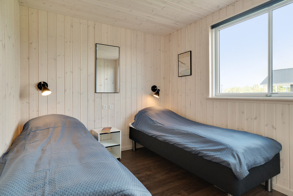 Et af de 12 soveværelser i luksushus nr. 454