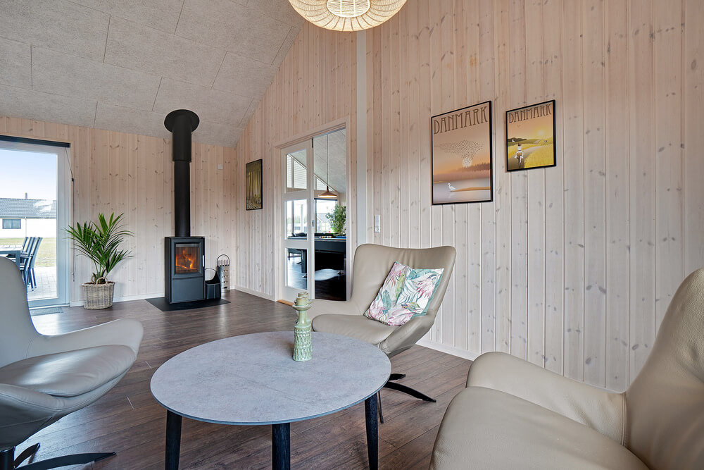 Opholdsrum med plads til 30 i luksushus nr. 454.