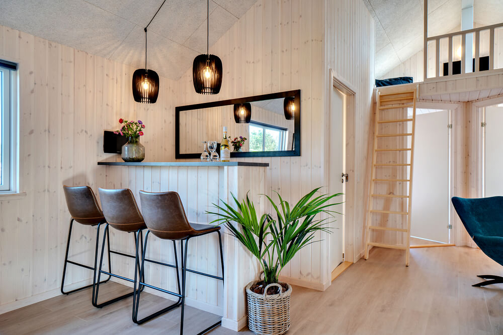 Sommerhus 455 er udstyrret med egen bar
