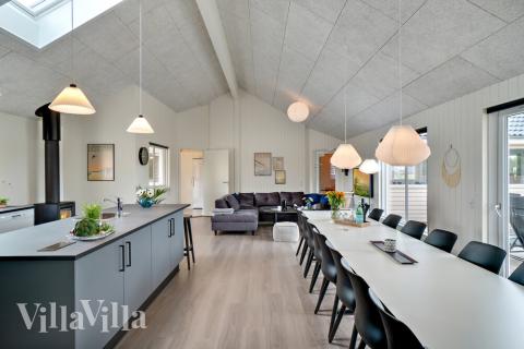 Opholdsrum med plads til 20 i luksushus nr. 463.