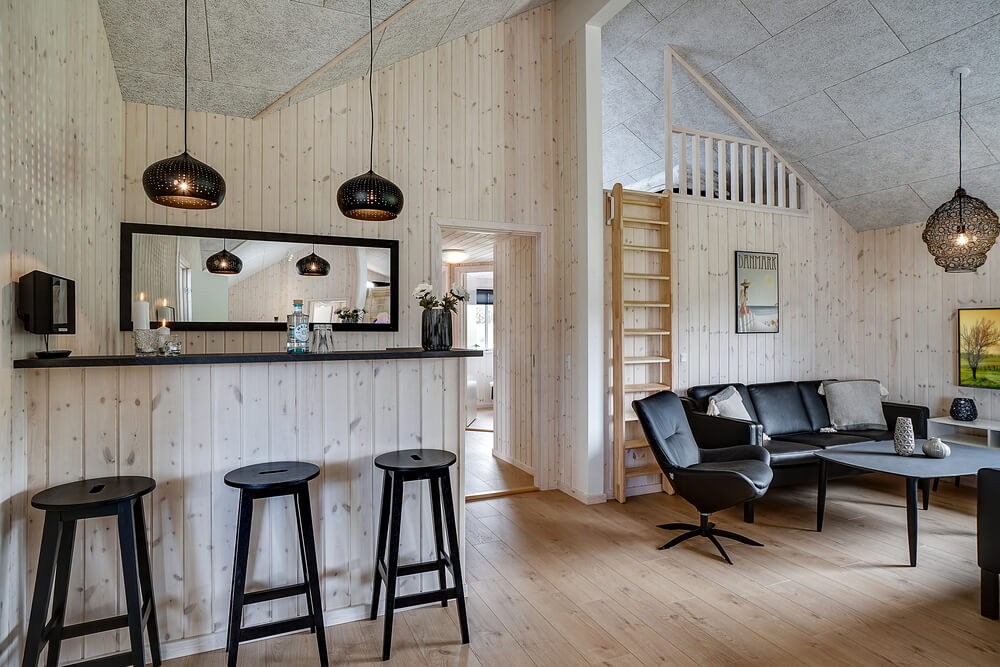 Sommerhus 461 er udstyrret med egen bar