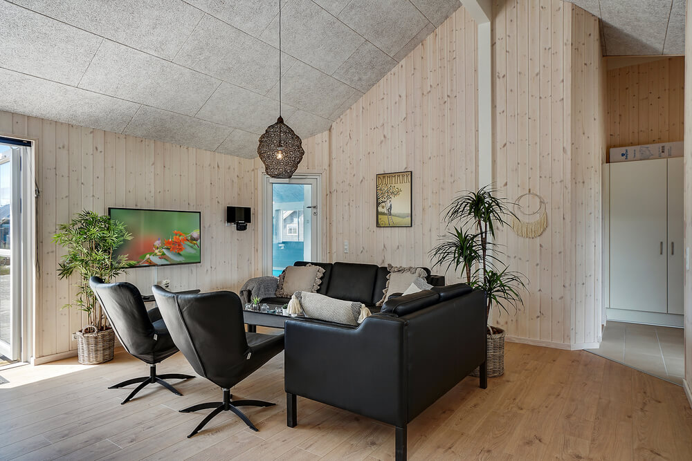 Opholdsrum med plads til 24 i luksushus nr. 461.