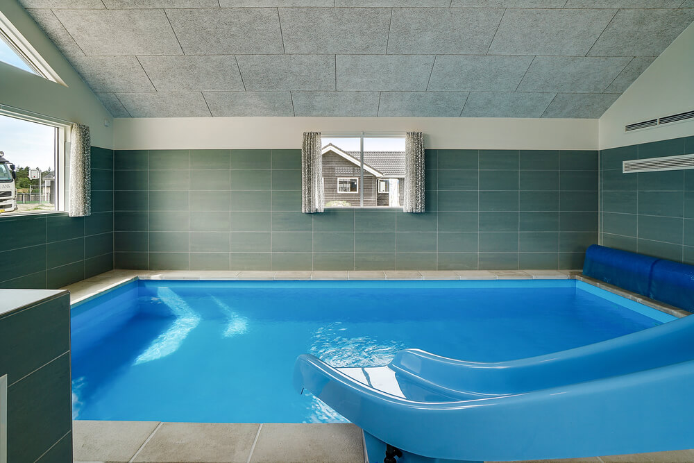 Den lækre pool i luksushuse nr. 461 til 24 personer