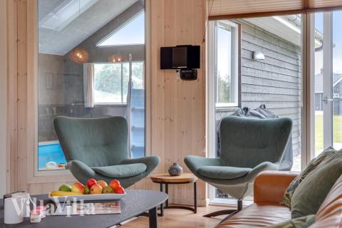 Opholdsrum med plads til 20 i luksushus nr. 474.