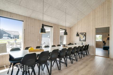 Opholdsrum med plads til 20 i luksushus nr. 451.