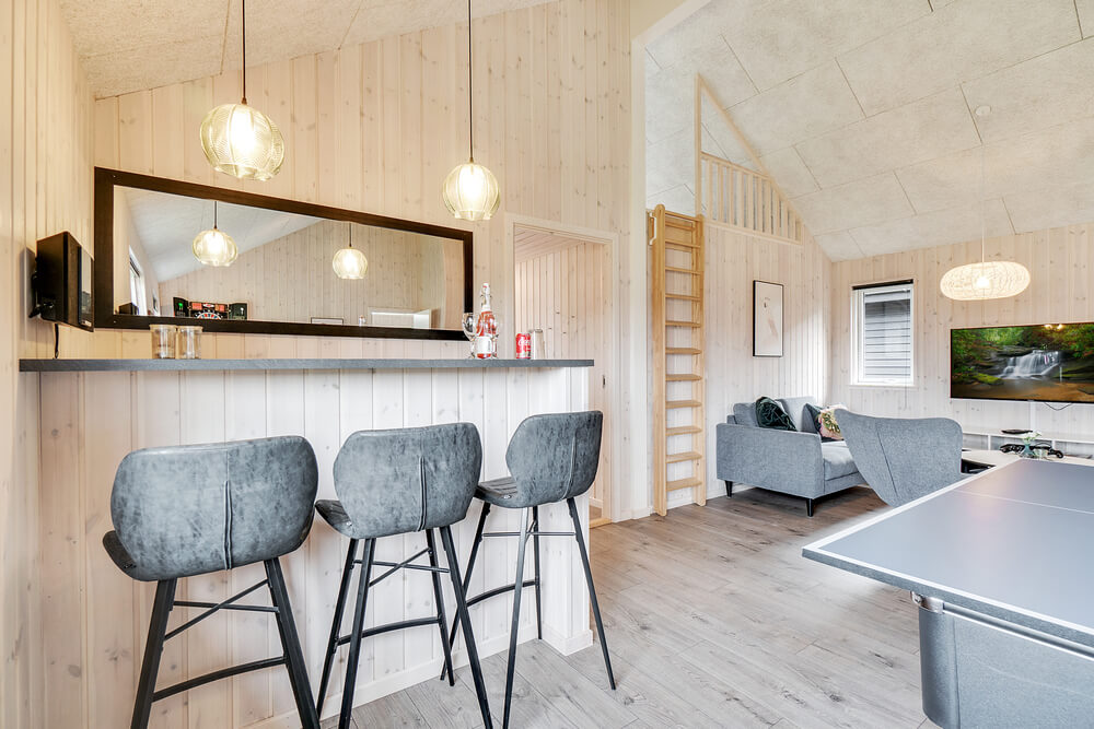 Sommerhus 464 er udstyrret med egen bar