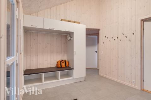 I entreen i luksushus 462 er der god plads