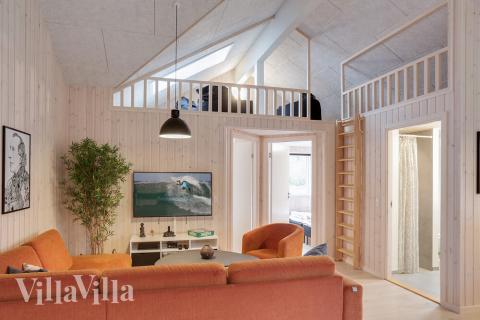 Luksushus 469 til 22 personer byder på et stort aktivitetsrum med bl.a. billard og dart