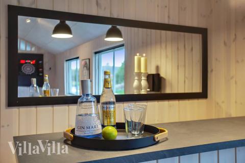 Sommerhus 469 er udstyrret med egen bar