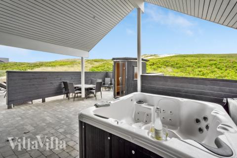 Stort udvalg af udendørs aktiviteter ved luksushus nr. 486 i Vestjylland.